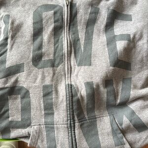 VS Pink zip up hoodie